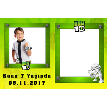 Ben 10 Temalı Magnet Notluk