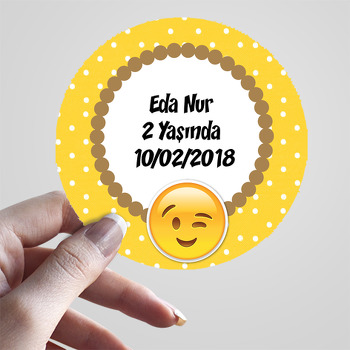 Smileys Temalı Sticker