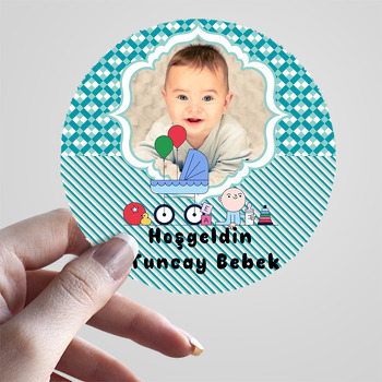 Oyuncak Temalı Hoşgeldin Bebek Sticker