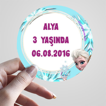 Frozen Karlar Ülkesi Temalı Sticker