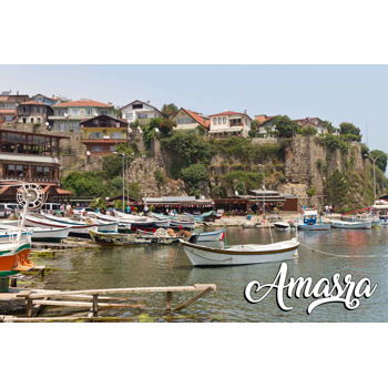 Amasra Liman Temalı Magnet