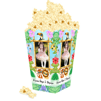 Amazon Safari Temalı Popcorn Kutusu