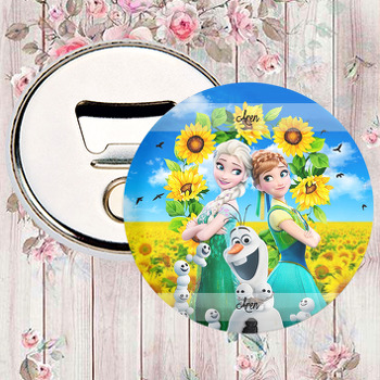 Anna Ve Elsa Temalı Magnet Açacak