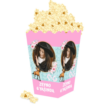 At Sprit ile Arkadaşları Temalı Popcorn Kutusu