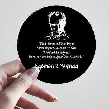 Atatürk Temalı Sticker