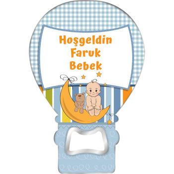 Ayda Bebek ile Ayıcık Temalı Balon Magnet Açacak