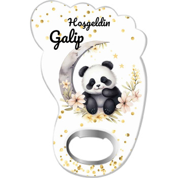 Ayda Panda ile Gold Işıltılar Temalı Ayak İzi Magnet Açacak