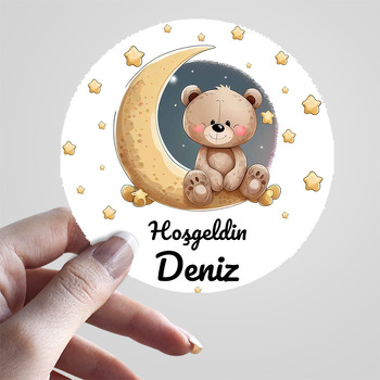 Ayda Teddy Ayıcık Temalı Sticker