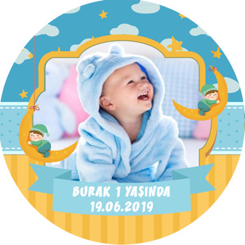 Aydede Temalı Resimli Sticker