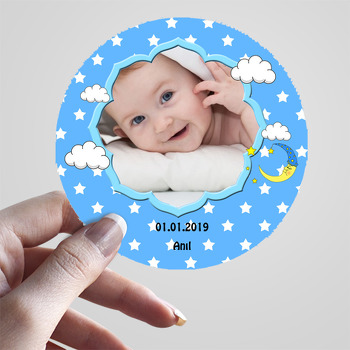 Aydede Temalı Resimli Sticker