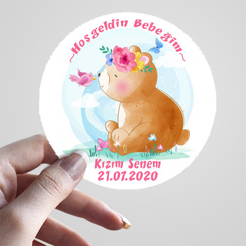 Ayıcık 2 Temalı Sticker