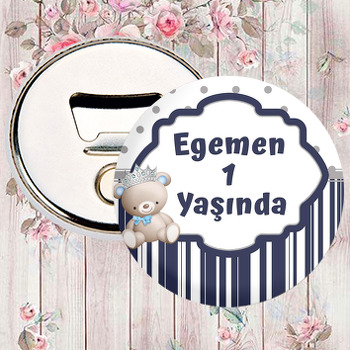 Ayıcık Erkek Temalı Magnet Açacak