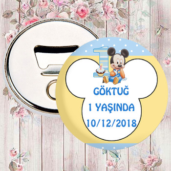 Baby Mickey  Temalı Magnet Açacak