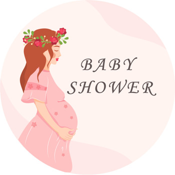 Baby Shower Temalı Sticker