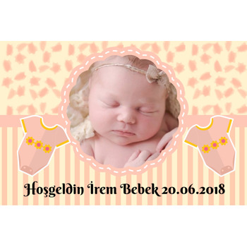 Baby Temalı Plastik Magneti