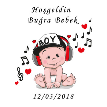 Baby Temalı Sticker