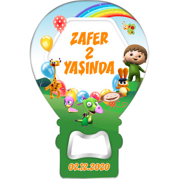 Baby Tv Ekip Temalı Balon Magnet Açacak