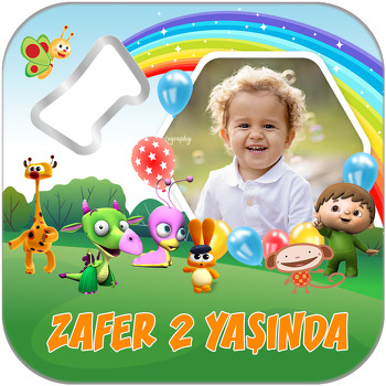 Baby Tv Ekip Temalı Kare Magnet Açacak