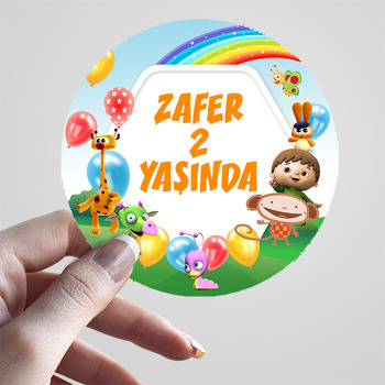 Baby Tv Ekip Temalı Parti Sticker