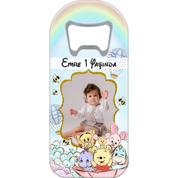 Baby Winnie The Pooh Temalı Uzun Magnet Açacak