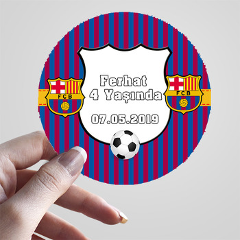 Barcelona Temalı Sticker