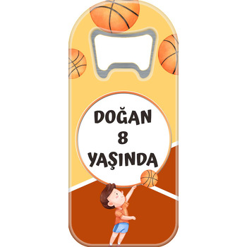 Basketbolcu Temalı Uzun Magnet Açacak