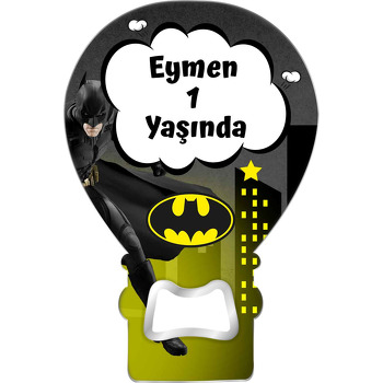 Batman ile Gotham Şehri Temalı Balon Magnet Açacak