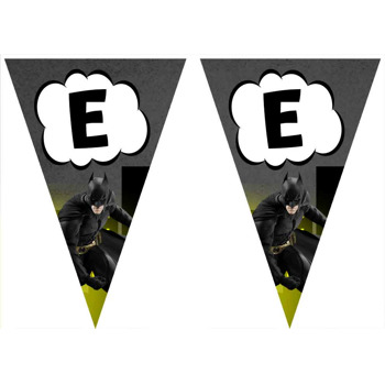 Batman ile Gotham Şehri Temalı Parti Banner