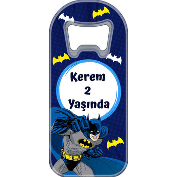 Batman Lacivert Fon Temalı Uzun Magnet Açacak