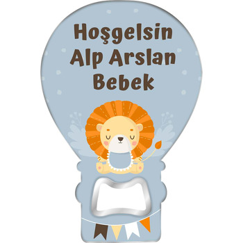 Bebek Aslan ile Flama Temalı Balon Magnet Açacak