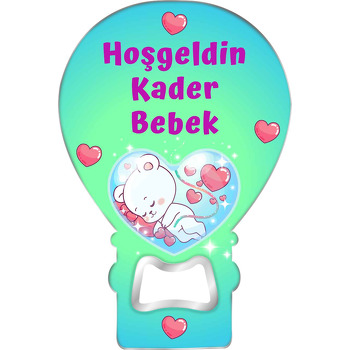 Bebek Ayıcık ile Kalpler Temalı Balon Magnet Açacak