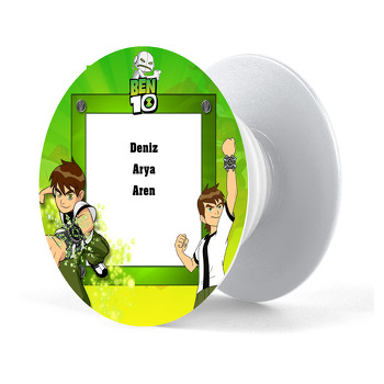 Ben 10 Temalı Pop Socket Telefon Tutucu