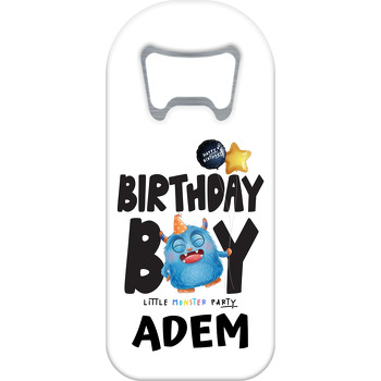 Birthday Boy Canavar Temalı Uzun Magnet Açacak