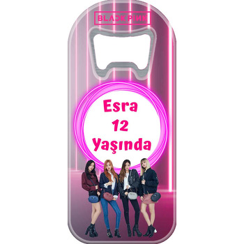 Blackpink Neon Çerçeve Temalı Uzun Magnet Açacak