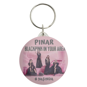 Blackpink Pembe Fon Temalı Anahtarlık