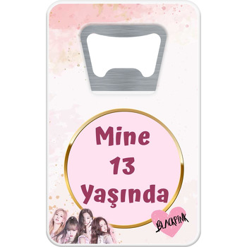 Blackpink Temalı Dikdörtgen Magnet Açacak