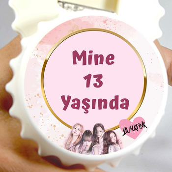 Blackpink Temalı Kapak Şekilli Magnet Açacak