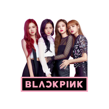 Blackpink Temalı Masa Önü Ayaklı Dekor