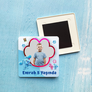 Bluenun İpuçları Temalı Kare Plastik Kare Magnet