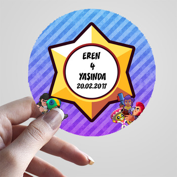 Brawl Star Temalı Sticker