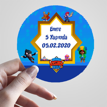 Brawl Stars Temalı Sticker