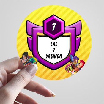 Brawl Stars Temalı Sticker