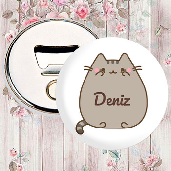 Cat Pusheen Temalı Magnet Açacak