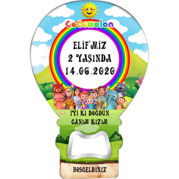 Cocomelon Temalı Balon Magnet Açacak