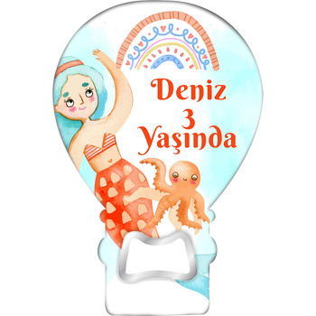 Denizkızı ile Ahtapot Temalı Balon Magnet Açacak