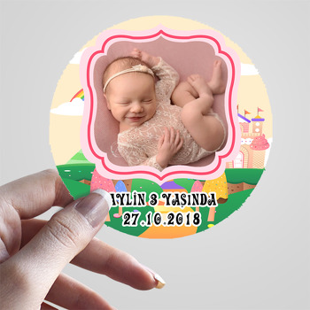 Dondurma 2 Temalı Resimli Sticker