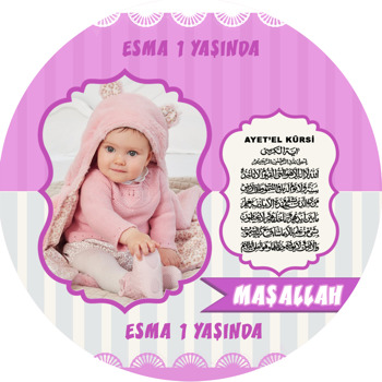 Dua 3 Temalı Resimli Sticker