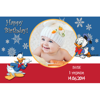 Duffy Duck Temalı Plastik Magnet 2