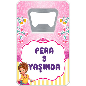 Fancy Nancy Clancy Temalı Dikdörtgen Magnet Açacak