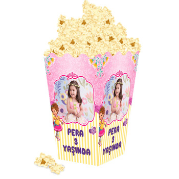 Fancy Nancy Clancy Temalı Popcorn Kutusu